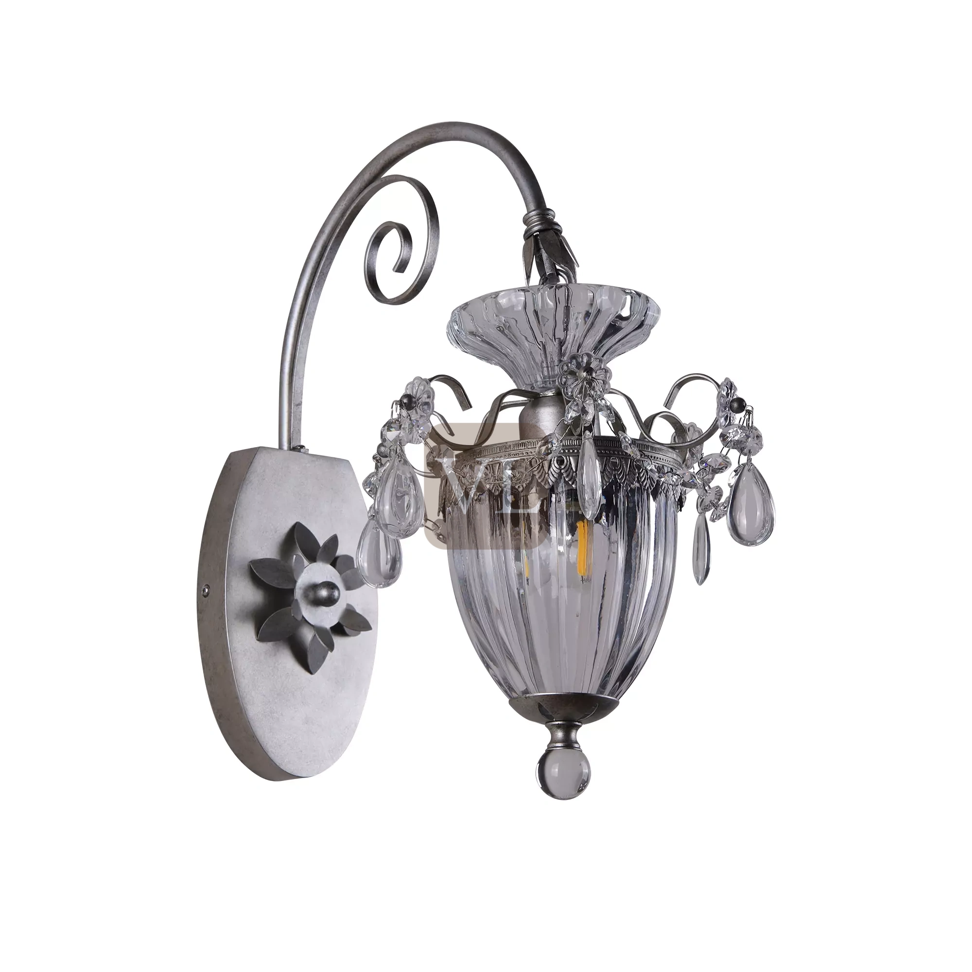 Victorian Crystal Lamp