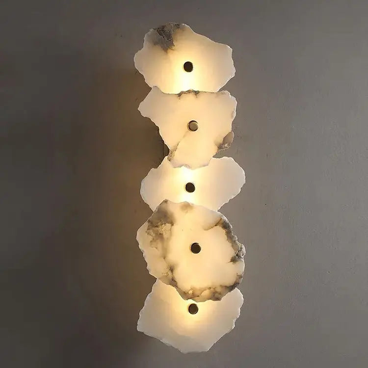 Real Alabaster Wall Sconces Modern Wall Sconce [product_tags] Fabtiko