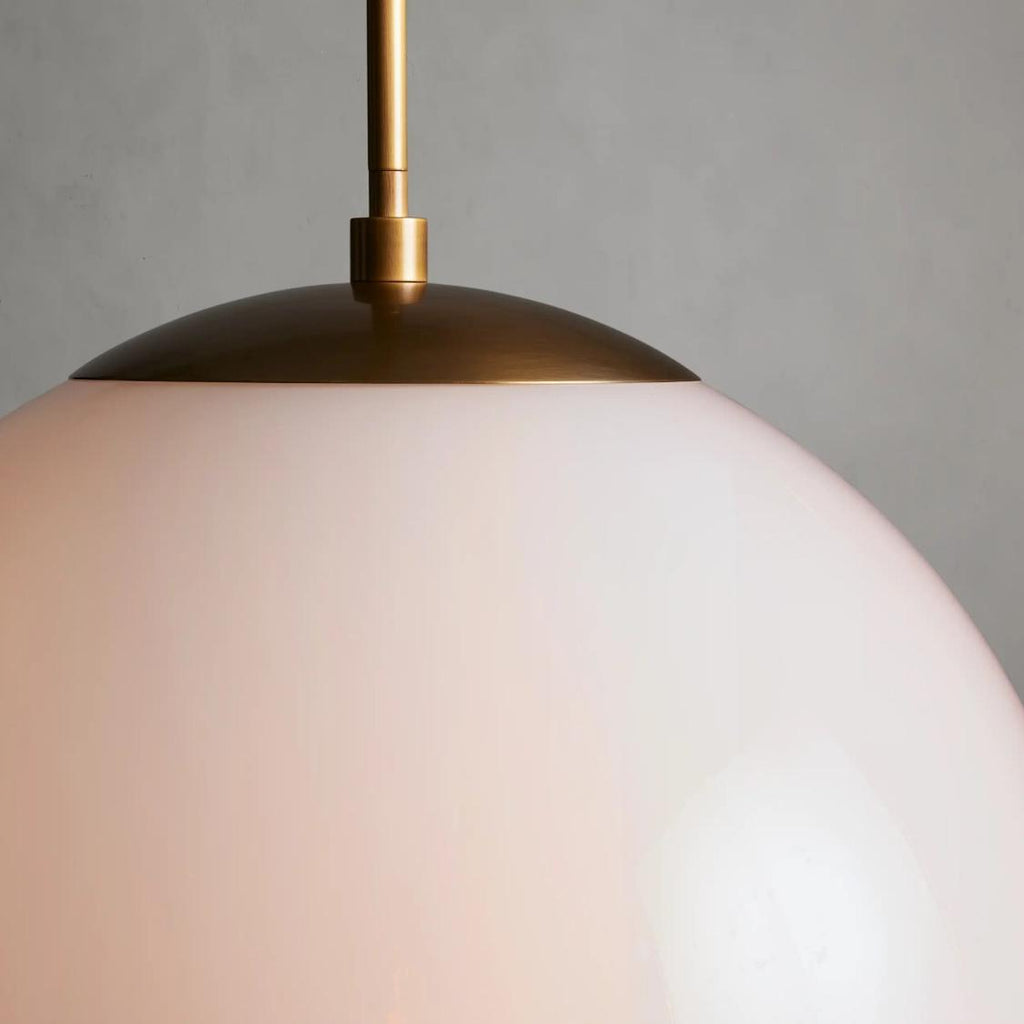 Wescott XL Globe Pendant with Rod