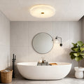 16/20/24 Inch Round Small Modern Flush Mounted Alabaster Lighting-现代灯-Jecanoli