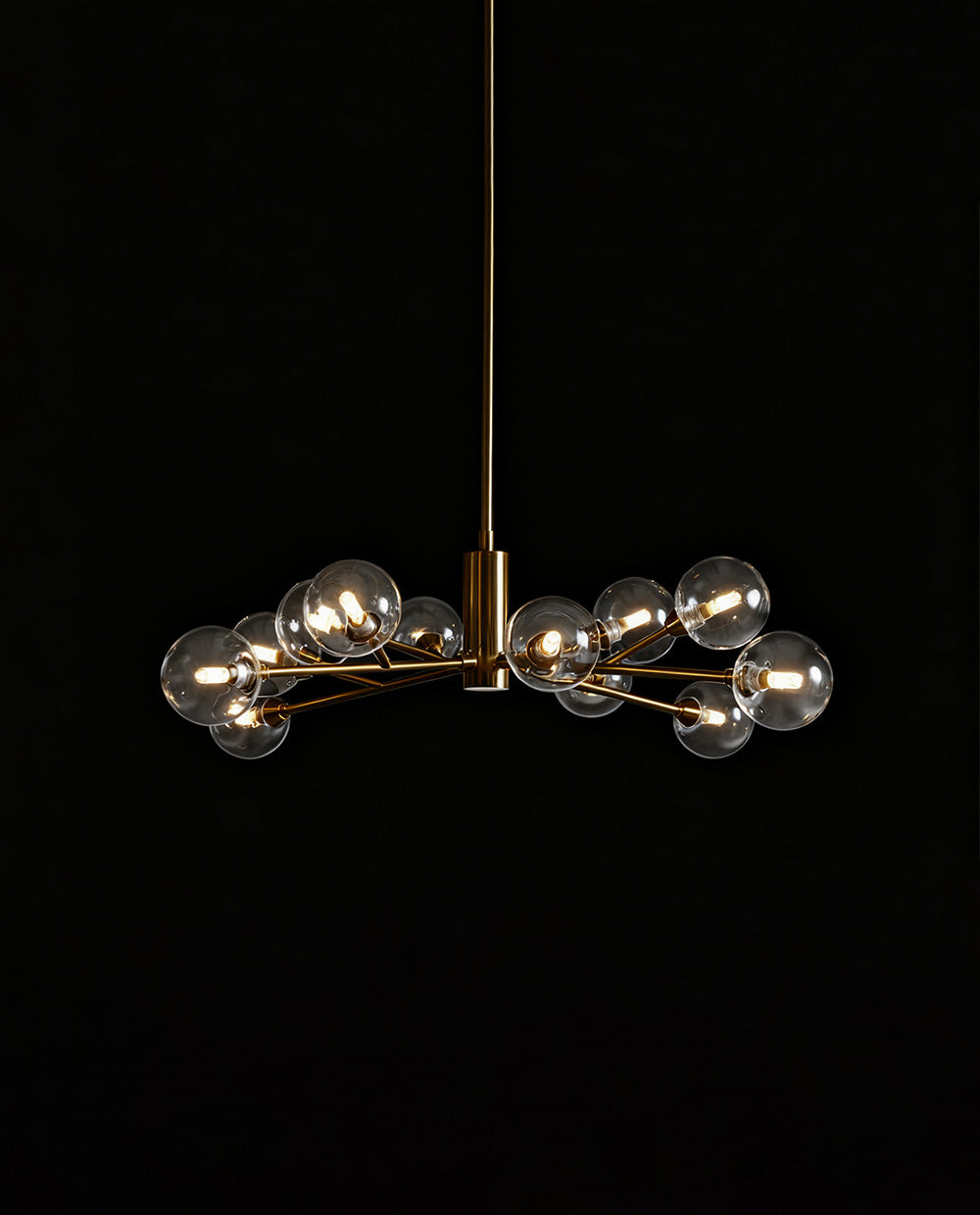 Apollo 47” Round 15 Heads Glass Chandelier XS2024-33/15-现代灯-Jecanoli