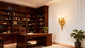 2 Lights Vintage Brass Wall Sconce-壁灯-Jecanoli