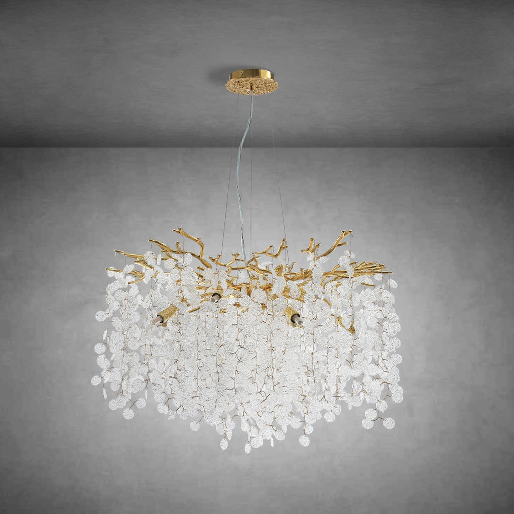 Modern Tree Branch Chandelier