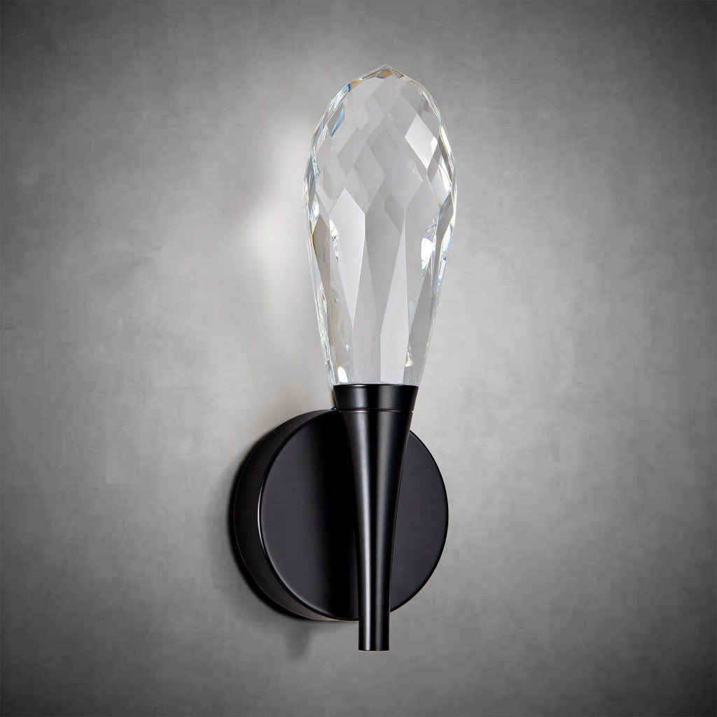 Gold Sconces Wall Lighting - Crystal Wall Sconces, Modern Bathroom Vanity Mirror Light