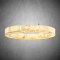 Alabaster Round Chandelier