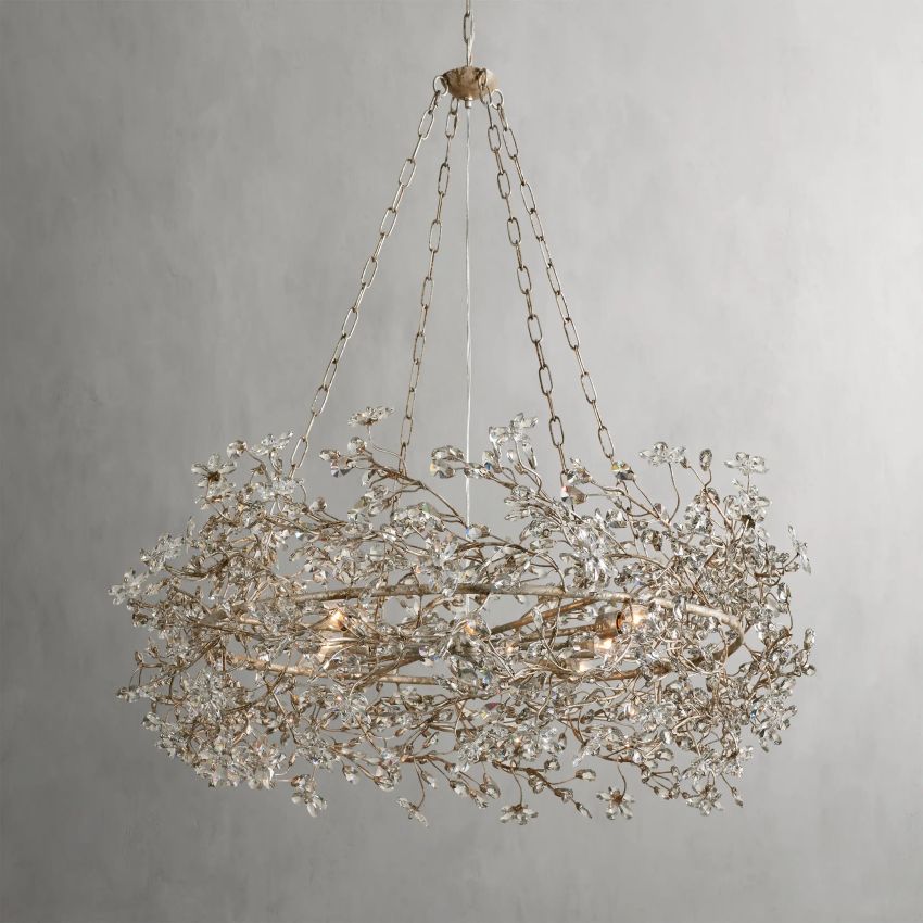 Fiore Crown Chandelier-Chandelier-Jecanoli