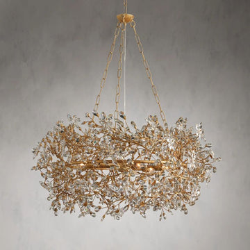 Fiore Crown Chandelier-Chandelier-Jecanoli