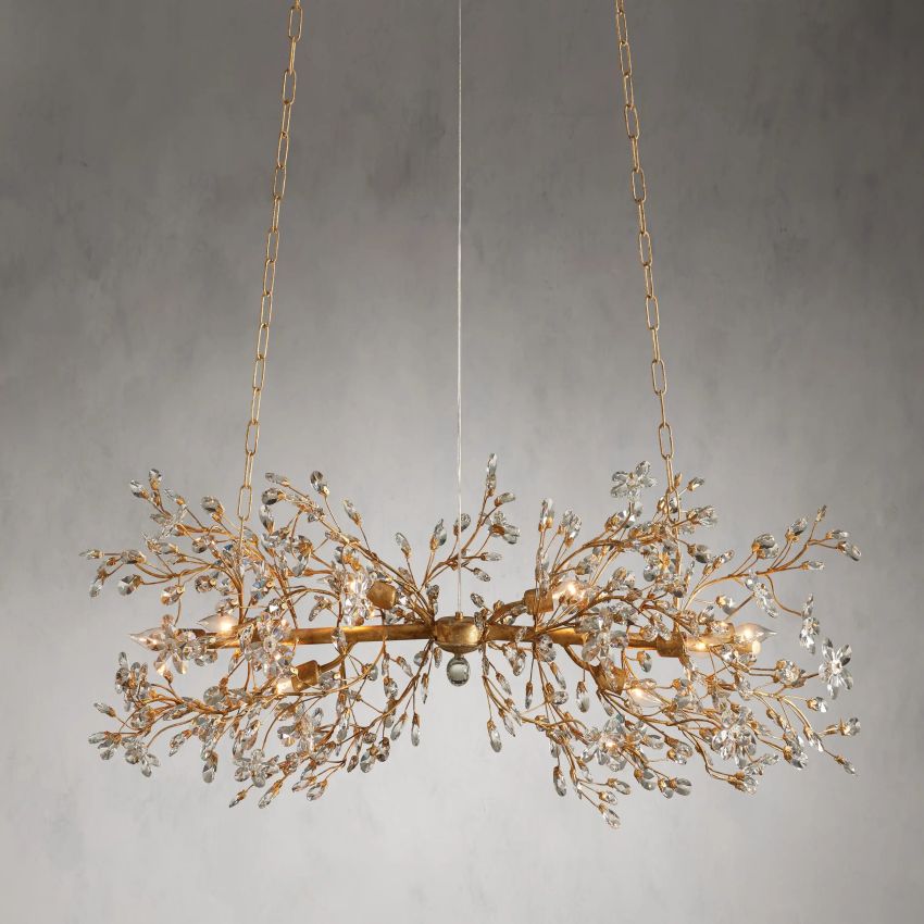 Fiore Linear Chandelier-Chandelier-Jecanoli