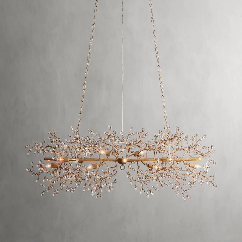 Fiore Linear Chandelier-Chandelier-Jecanoli