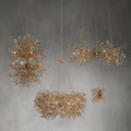 Fiore Round Chandelier-Chandelier-Jecanoli
