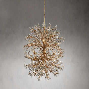 Fiore Round Chandelier-Chandelier-Jecanoli
