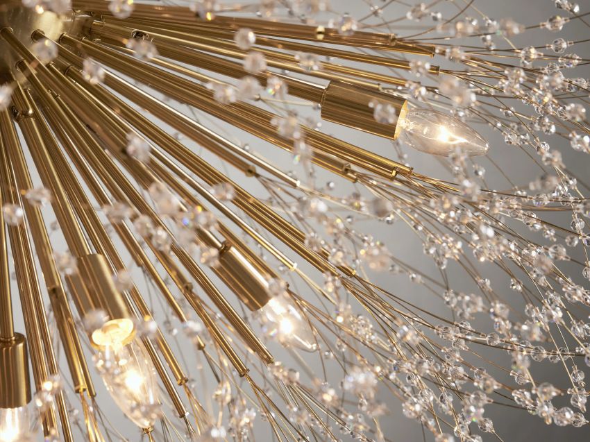 Dandelion Round Chandelier-Chandelier-Jecanoli