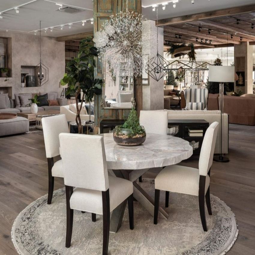 Dandelion Round Chandelier-Chandelier-Jecanoli