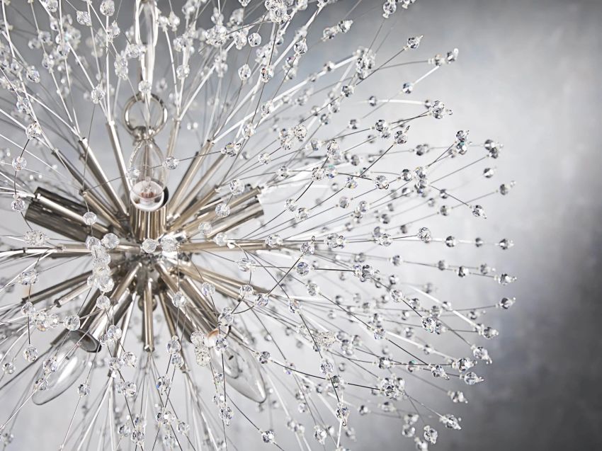 Dandelion Round Chandelier-Chandelier-Jecanoli
