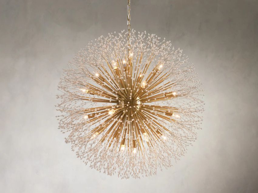 Dandelion Round Chandelier-Chandelier-Jecanoli