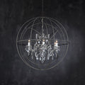 Zoraida Crystal Ball Chandelier-Chandelier-Jecanoli