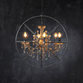 Zoraida Crystal Ball Chandelier-Chandelier-Jecanoli