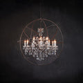Zoraida Crystal Ball Chandelier-Chandelier-Jecanoli