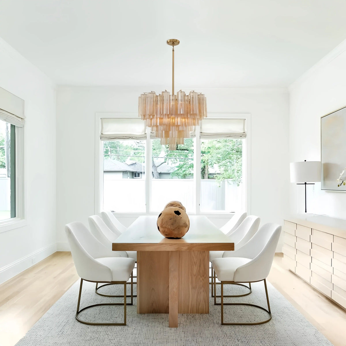 Addas Chandelier 17.8" 19.8" 22" 26.8" 32''D-Jecanoli