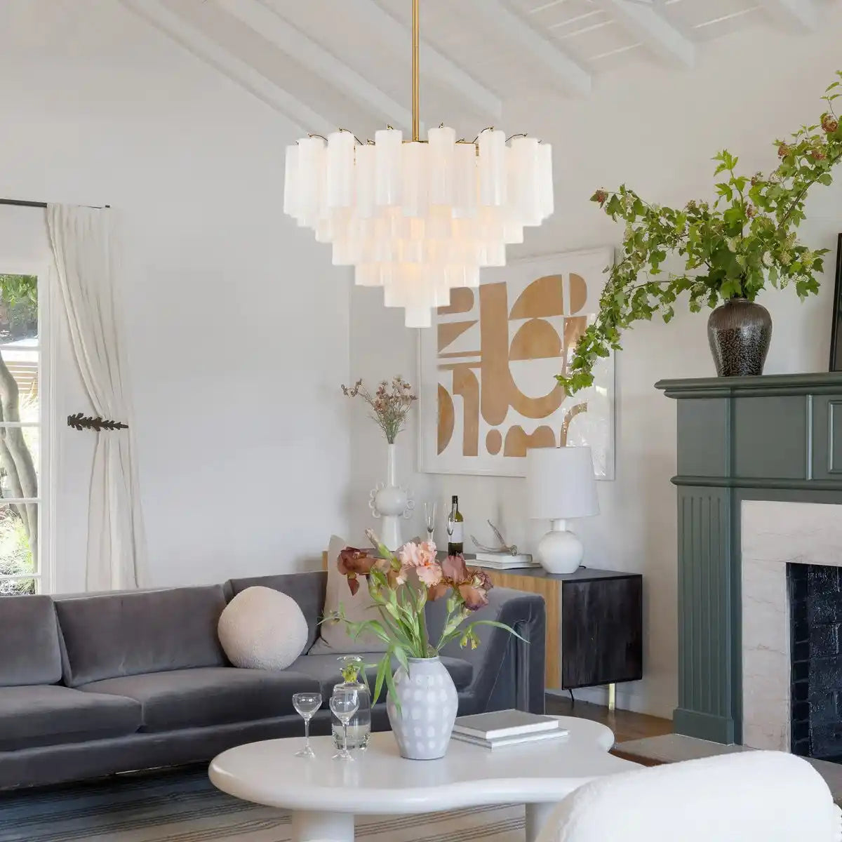 Addas Chandelier 17.8" 19.8" 22" 26.8" 32''D-Jecanoli