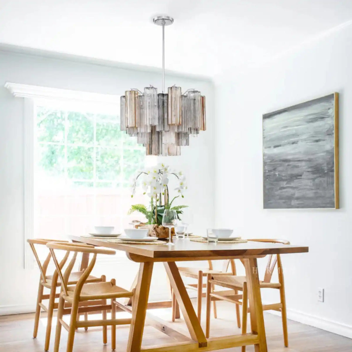 Addas Chandelier 17.8" 19.8" 22" 26.8" 32''D-Jecanoli