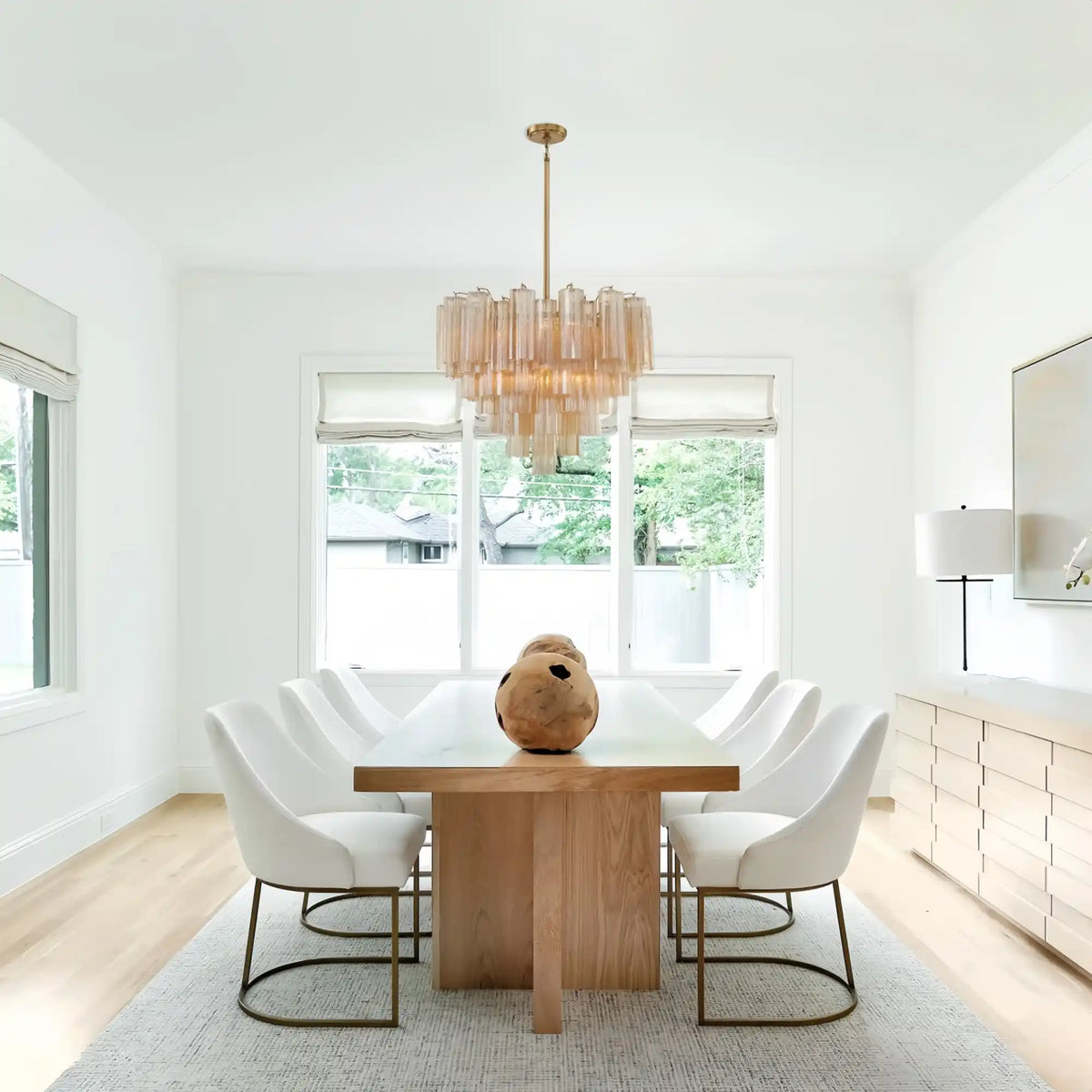 Addas Chandelier 17.8" 19.8" 22" 26.8" 32''D-Jecanoli