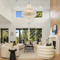 Addas Diamond Chandelier 49''H-Jecanoli