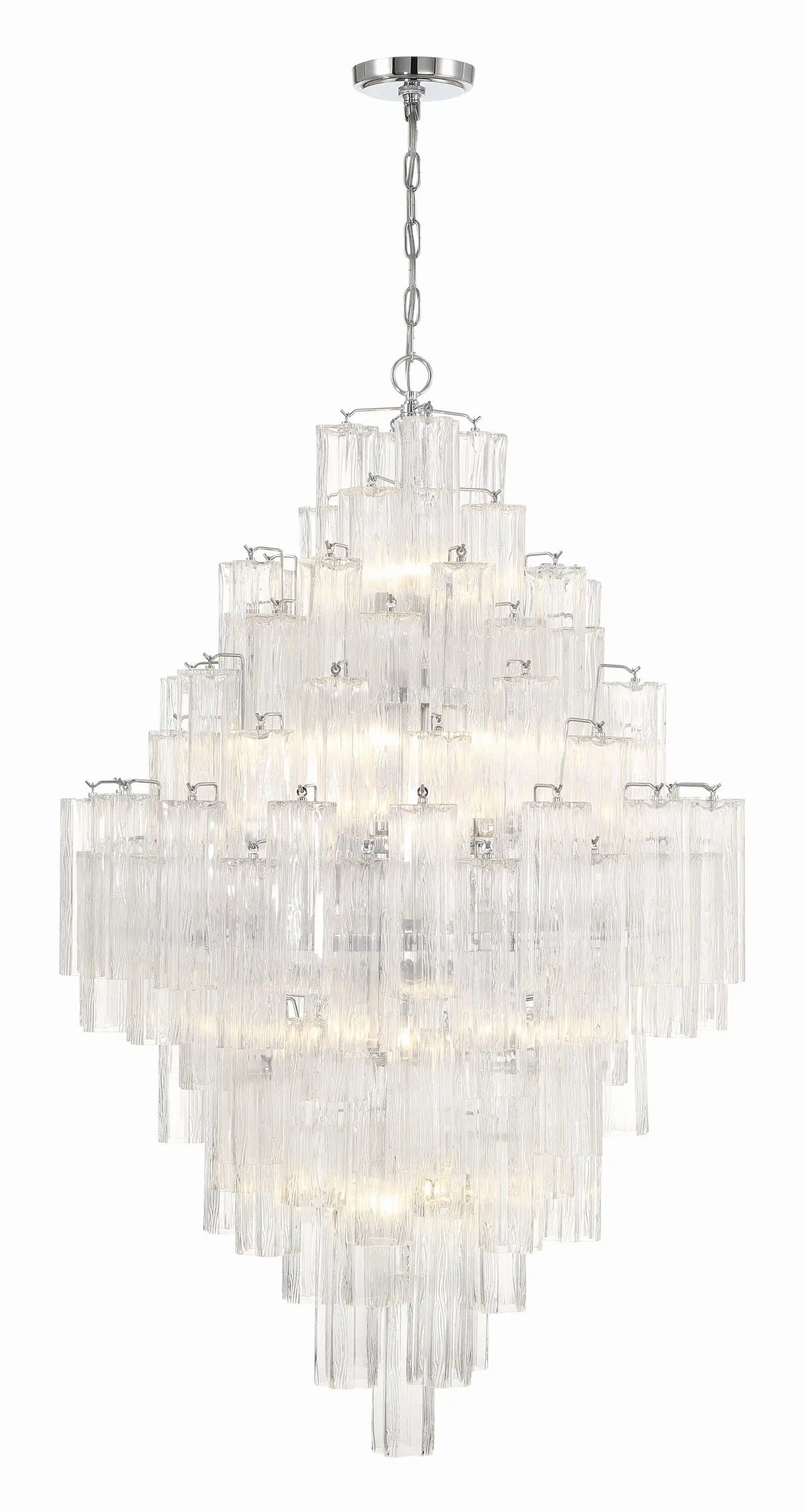 Addas Diamond Chandelier 49''H-Jecanoli
