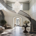 Addas Diamond Chandelier 49''H-Jecanoli