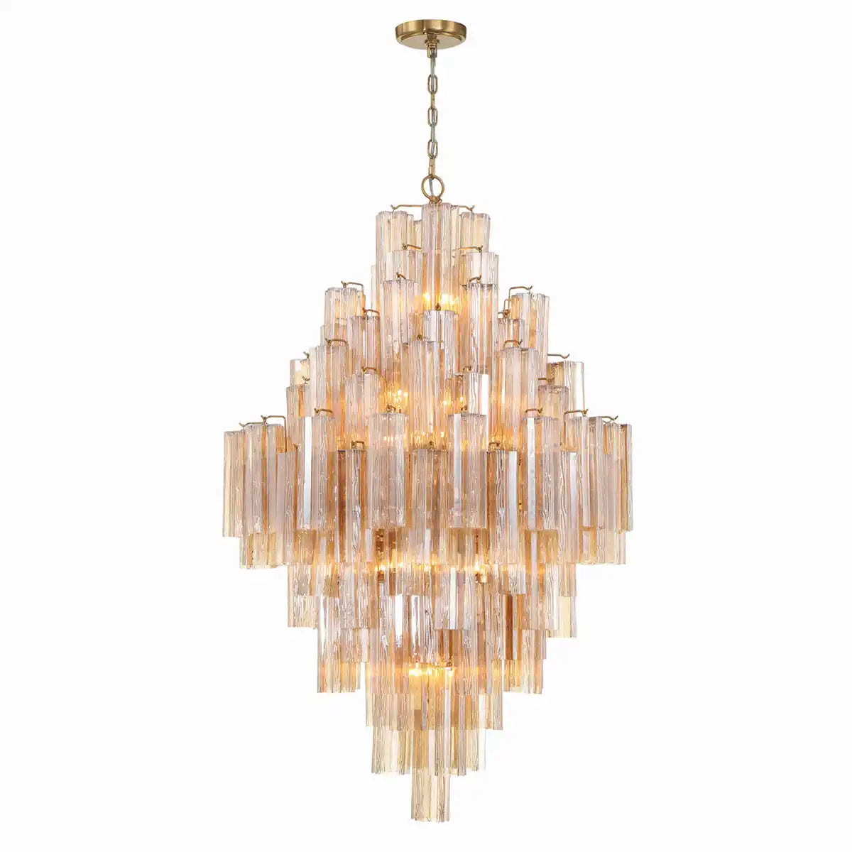 Addas Diamond Chandelier 49''H-Jecanoli