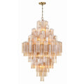 Addas Diamond Chandelier 49''H-Jecanoli