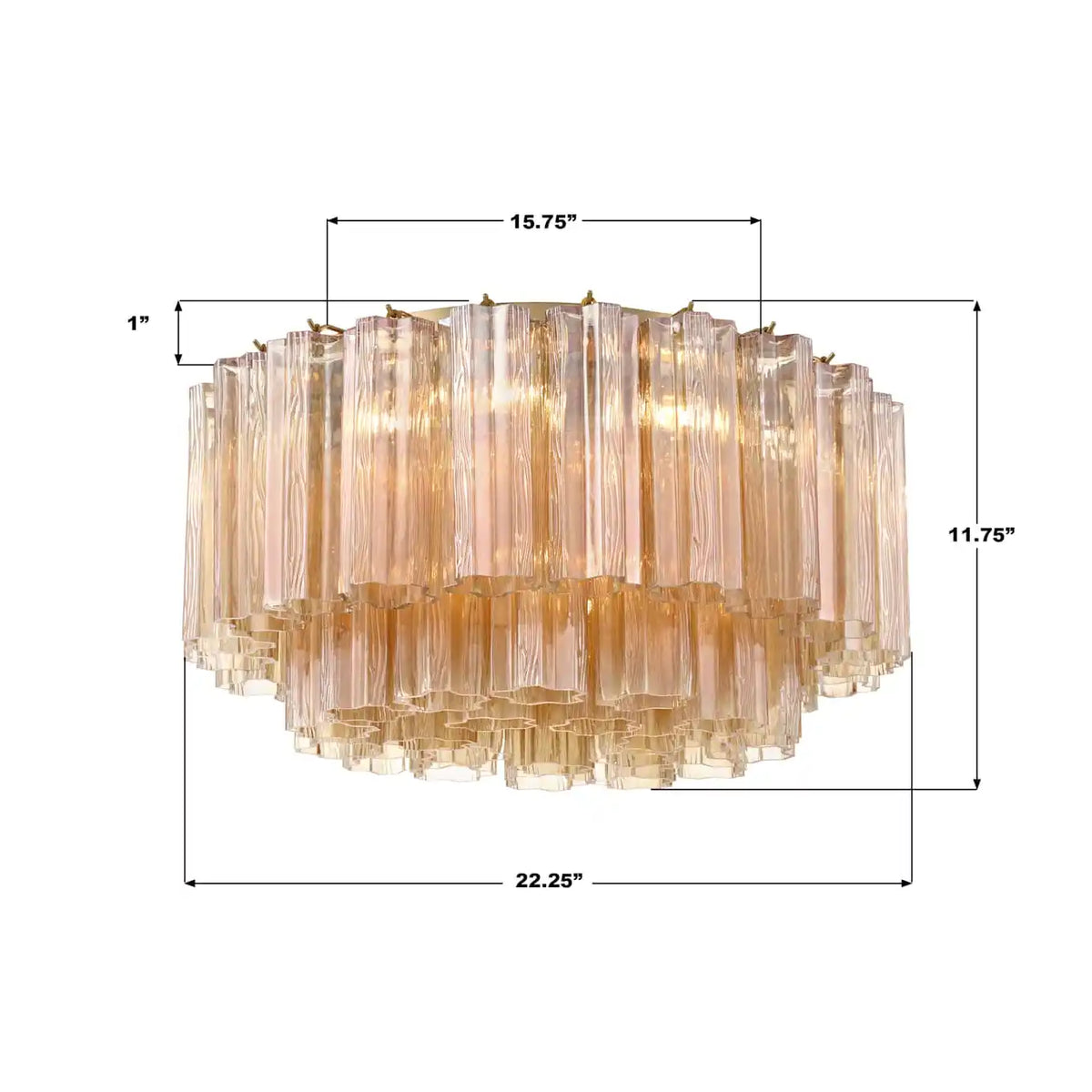 Addas Flushmount 22"/32"-Jecanoli