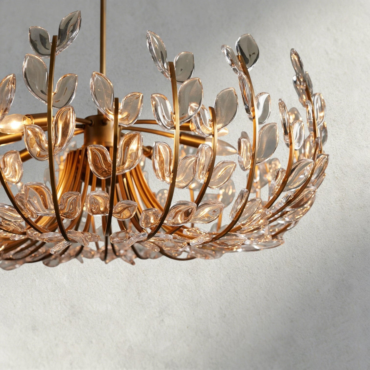 Adela floral chandelier