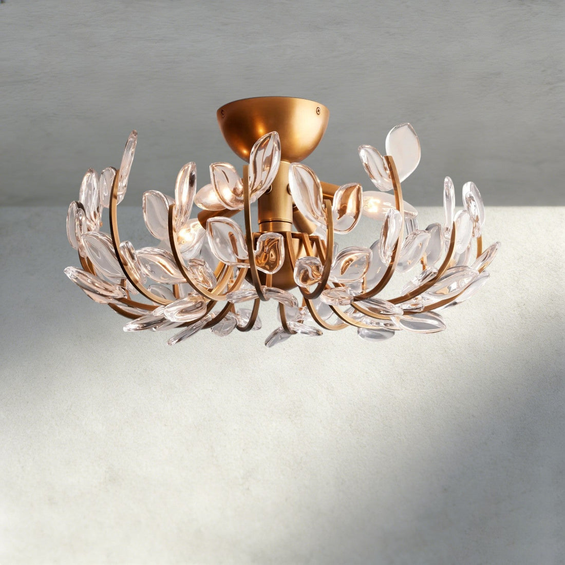 Adela Flush Mount in a modern interior
