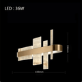 Alabaster Acropolis LED Wall Sconce - 25.6