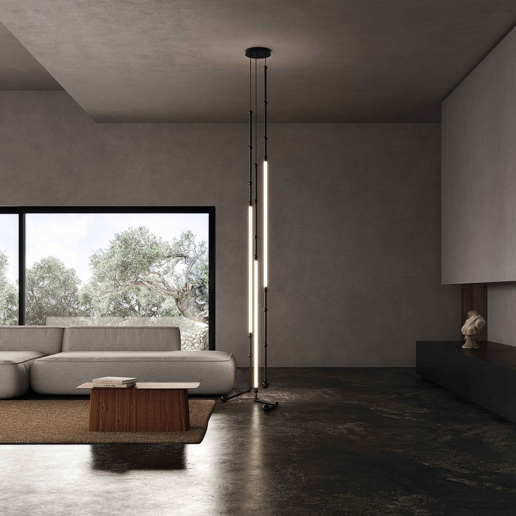 Alabaster Cascade Ring Chandelier - view 5