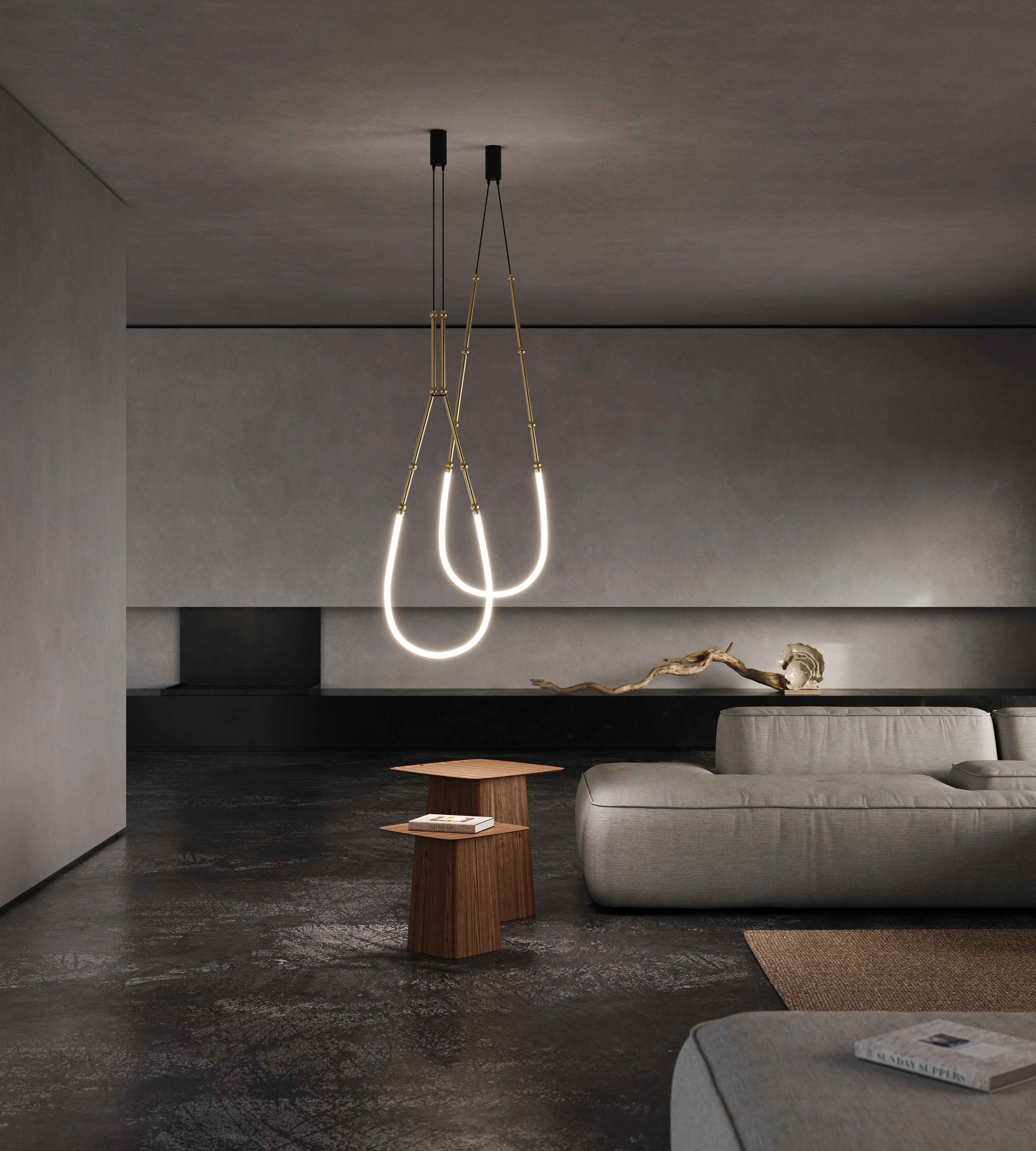 Alabaster Cascade Ring Chandelier - view 15