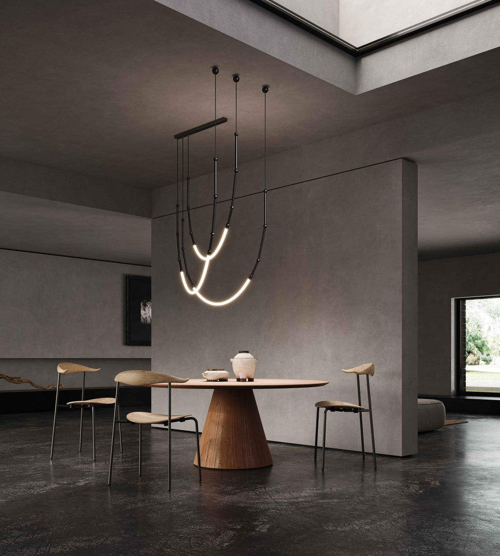 Alabaster Cascade Ring Chandelier - view 19