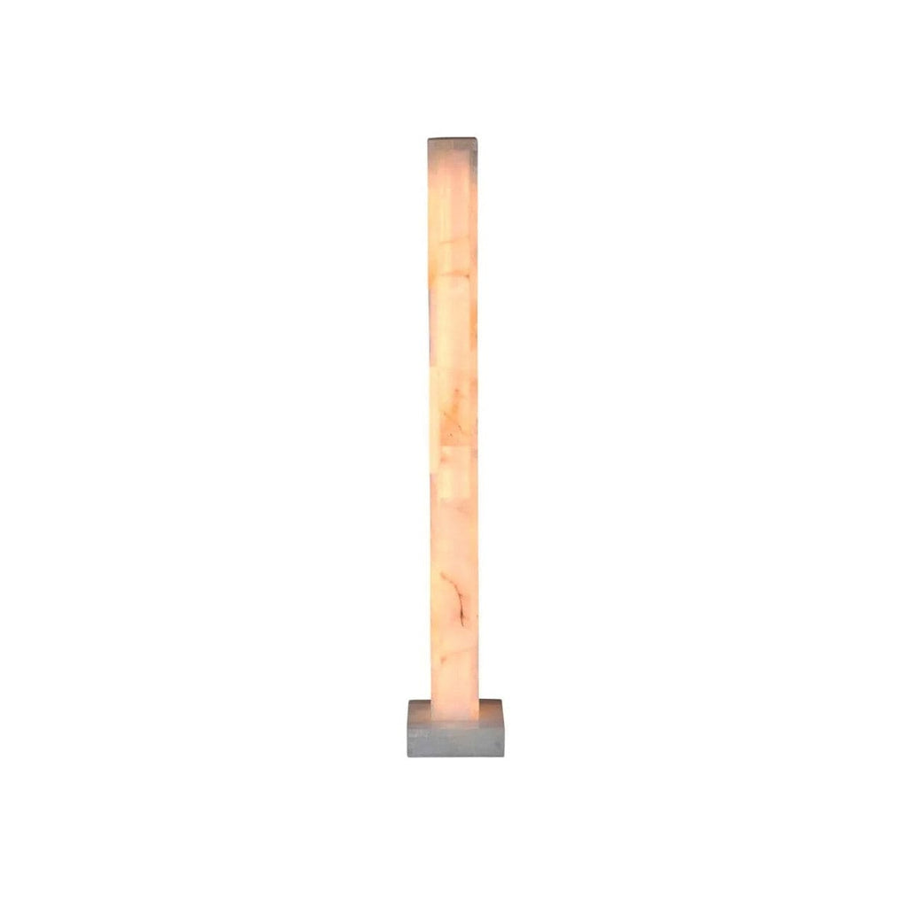 Alabaster Column Floor Lamps