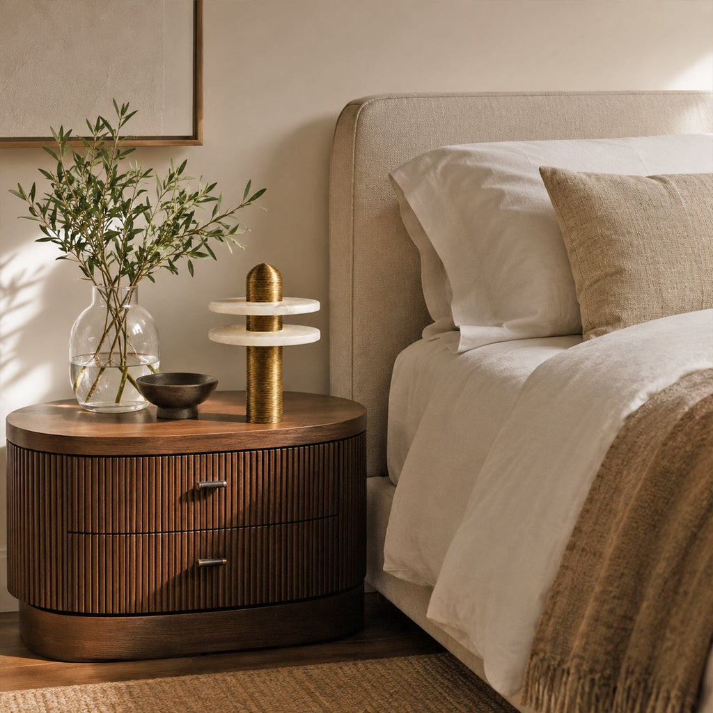 Alabaster Disc Table Lamp