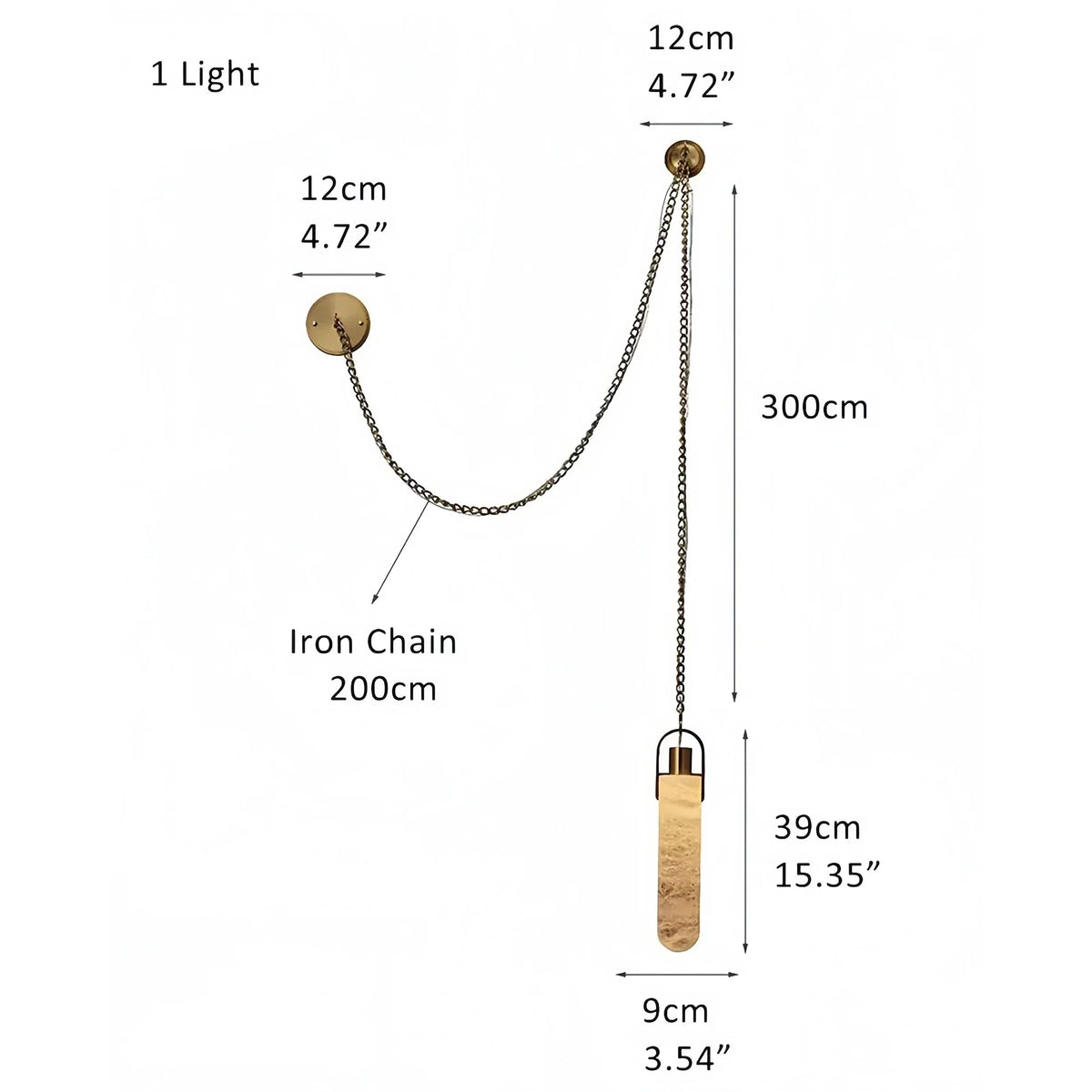 Alabaster Flint 1 Light LED Multi - Drop Pendant - Manor Lights