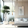Alabaster Flint 1 Light LED Multi - Drop Pendant - Manor Lights