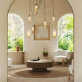 Alabaster Flint 1/2/3/5/7/9/12/15 - Light LED Multi - Drop Pendant - 3 lightsManor Lights