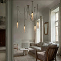 Alabaster Flint 1/2/3/5/7/9/12/15 - Light LED Multi - Drop Pendant - 3 lightsManor Lights