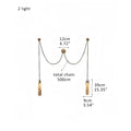 Alabaster Flint 1/2/3/5/7/9/12/15 - Light LED Multi - Drop Pendant - 2 lightsManor Lights