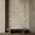 Alabaster Flint 1/2/3/5/7/9/12/15 - Light LED Multi - Drop Pendant - 2 lightsManor Lights