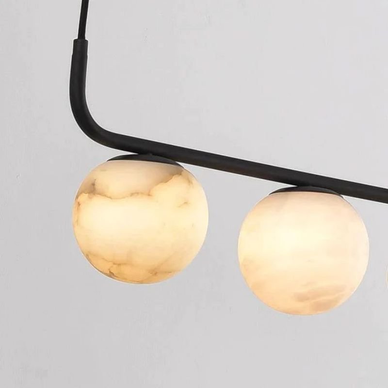 Alabaster Global Linear Chandelier L40" - - Manor Lights