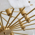 Alabaster Lorry Round Chandelier 20