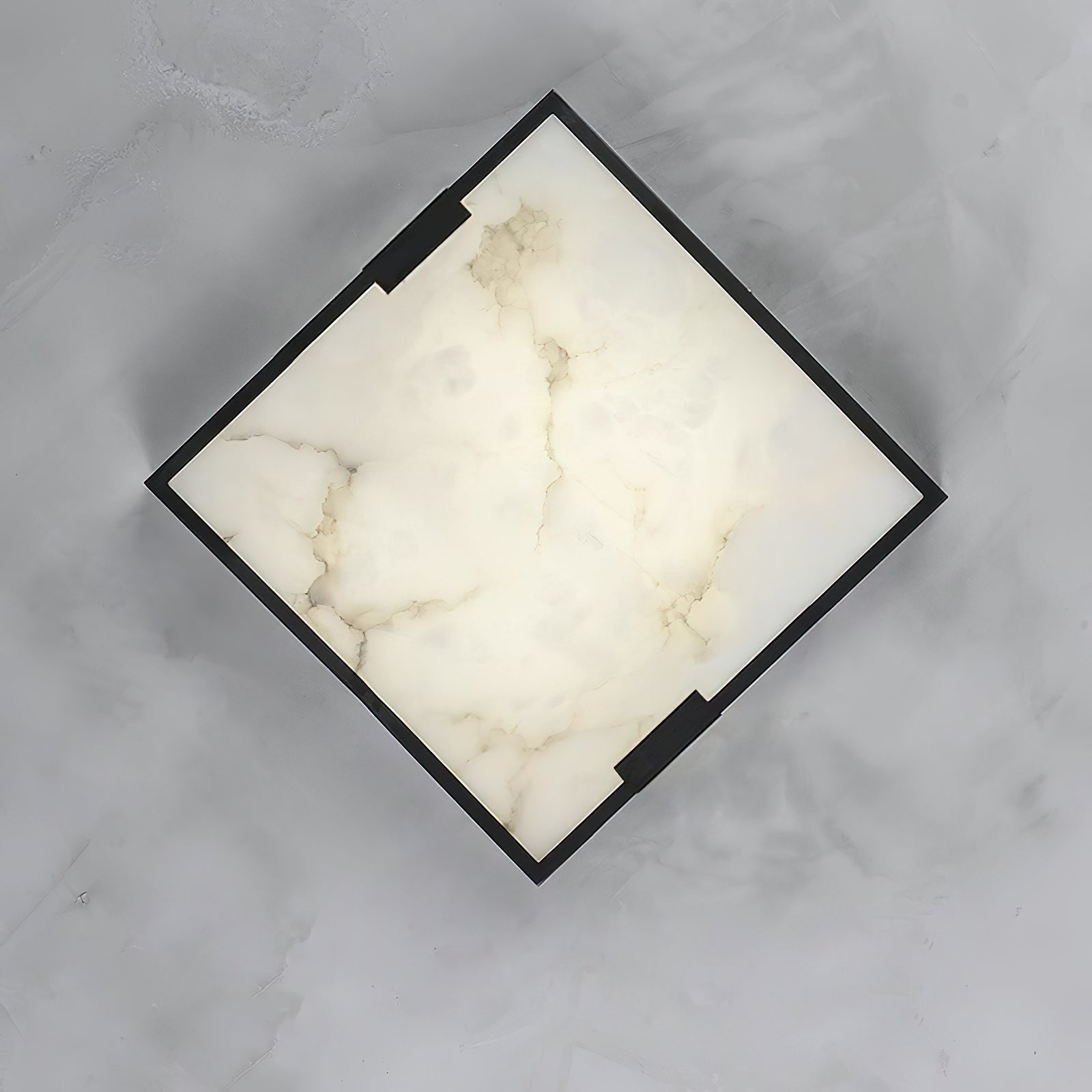 Alabaster Petal Flush Mount Ceiling Light - view 13