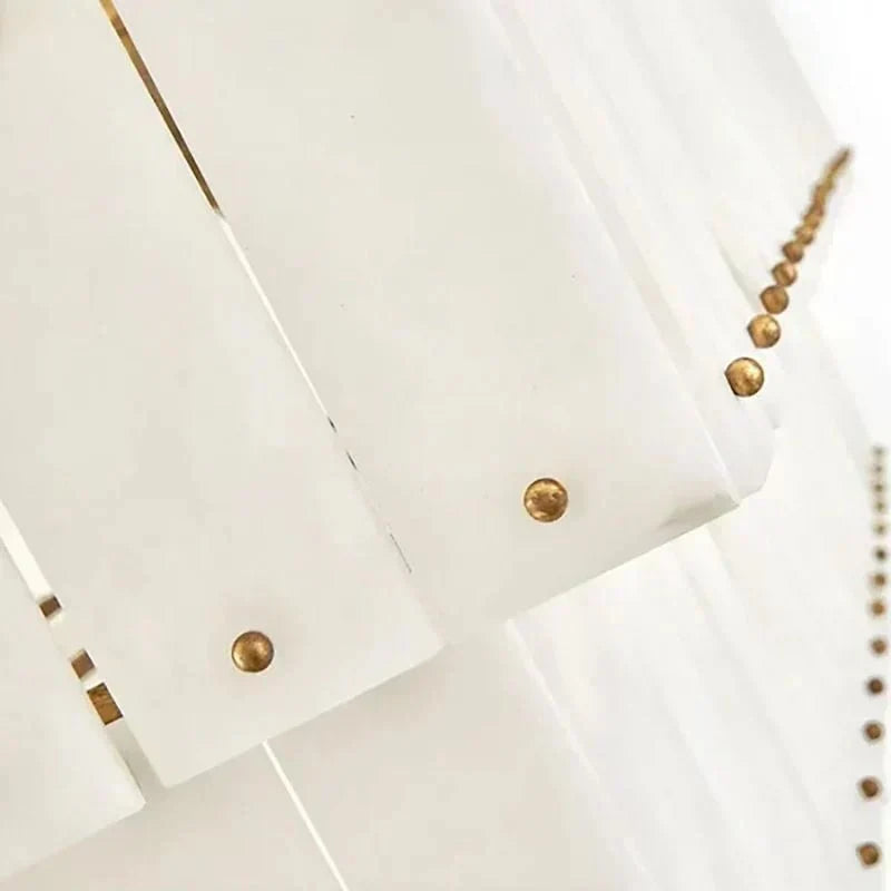Alabaster Rancho 2 - Tier Linear Chandelier - Jecanoli